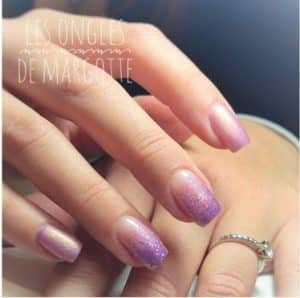 paillettes les ongles de margotte